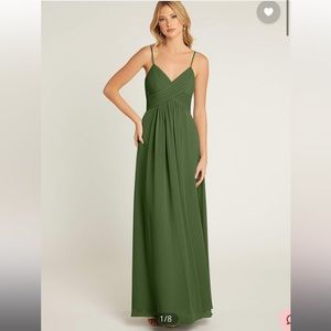 azazie olive green bridesmaid dresses Azazie Maci